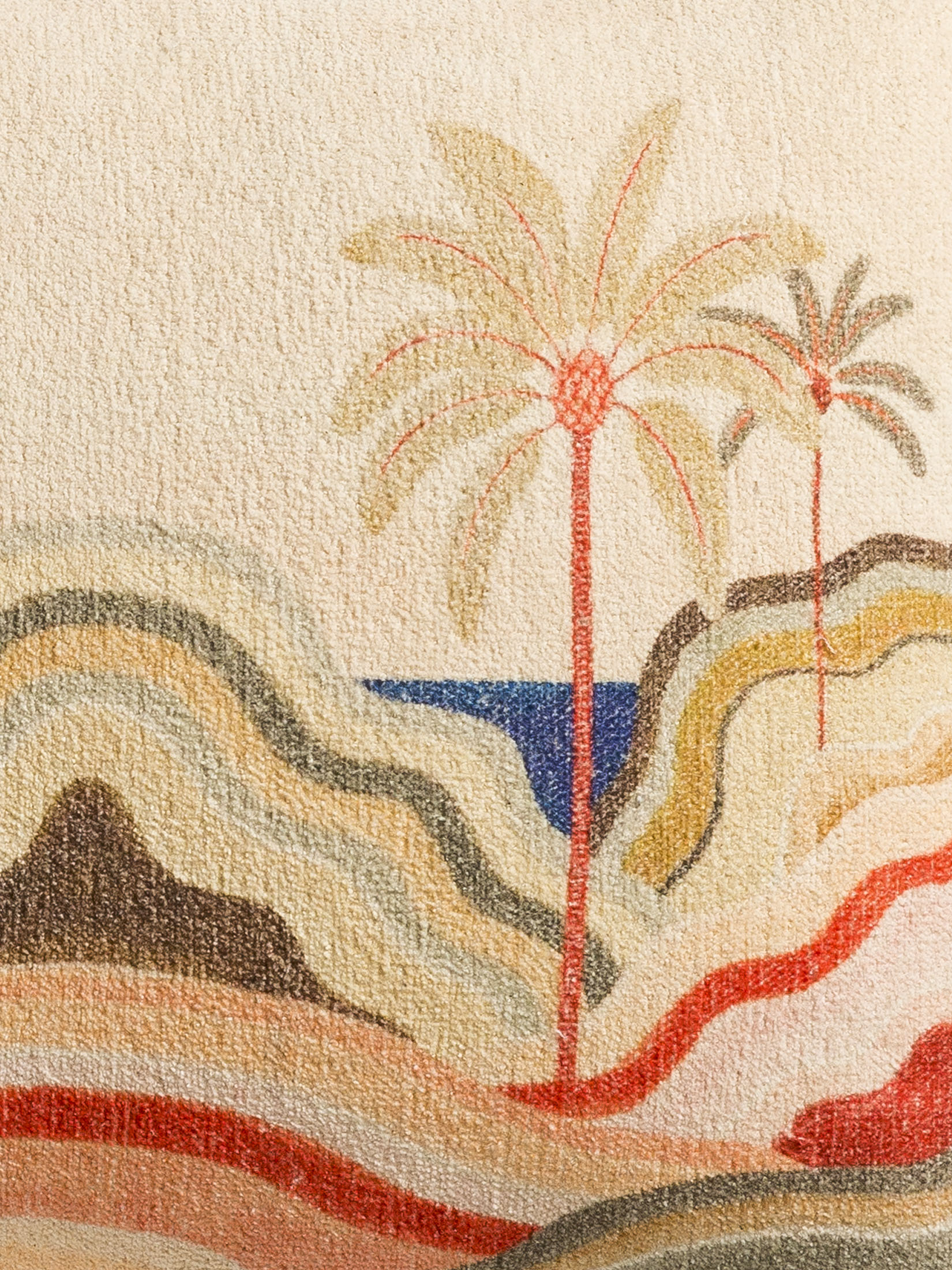 Cooma Kissen, Dunkelbeige