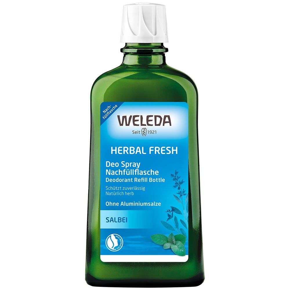 Weleda Herbal Fresh Deo Spray Nachfüllflasche 200 ml
