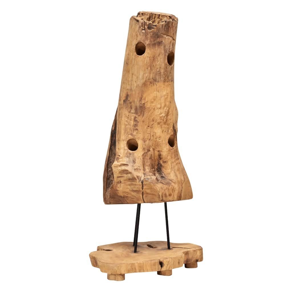 vidaXL Weinregal Weinständer für 8 Flaschen 40x30x80 cm Massivholz Teak, 8-tlg.