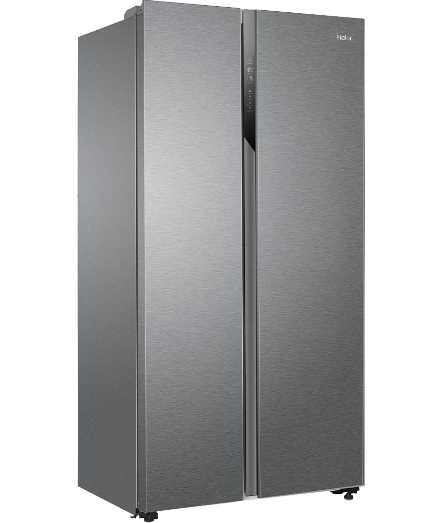 Haier Kühl-/Gefrierkombination Edelstahl Look HSR3918FNPG, 177,5 cm hoch, 90,8 cm breit, Total No Frost