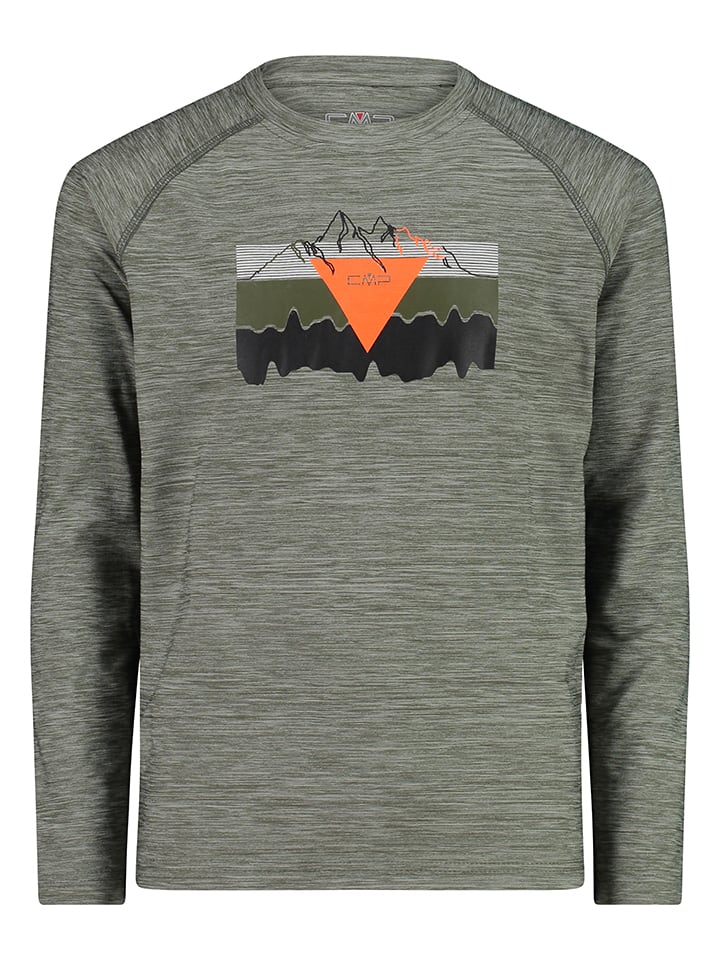 CMP Longsleeve in Grün günstig kaufen
