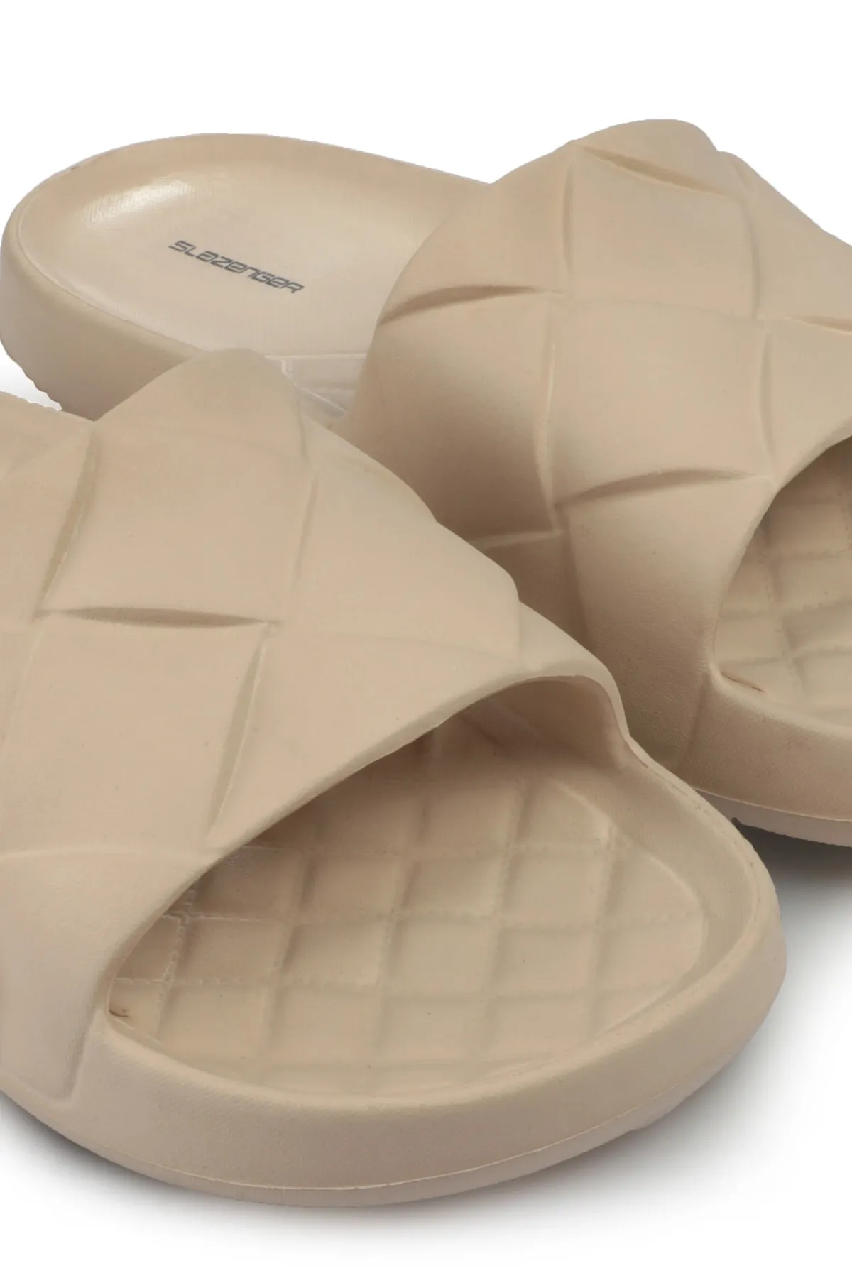 Slazenger  Orifa Unisex-Kinderhausschuhe Beige