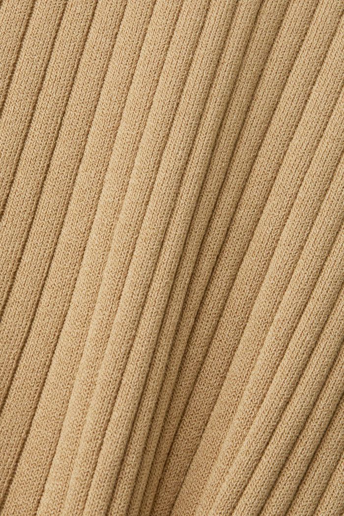 Plissiertes Wickelkleid mit langen Ärmeln