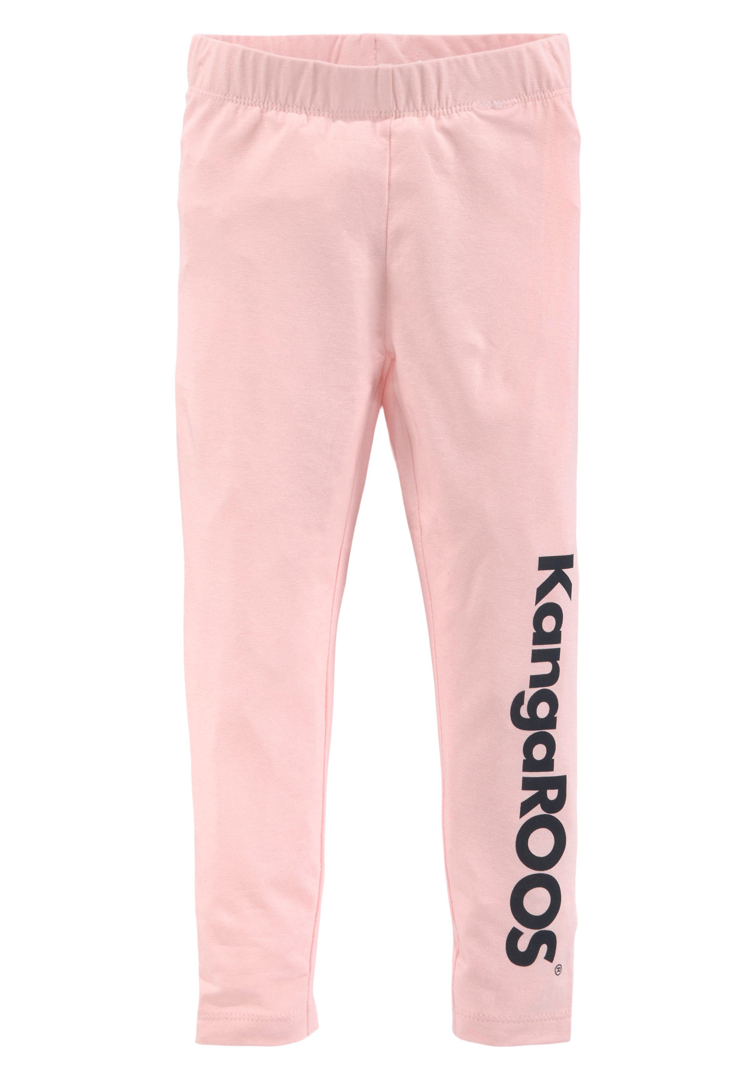KangaROOS Leggings (Packung, 2-tlg) mit Logo-Schriftzug
