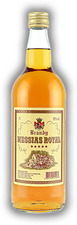 Messias Brandy Royal 1,0 Liter 36% Messias Brandy Royal 1,0 Liter 36%  1	 Liter - Vol 36%