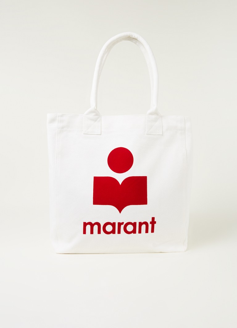 Geantă tote Isabel Marant Yenky cu logo