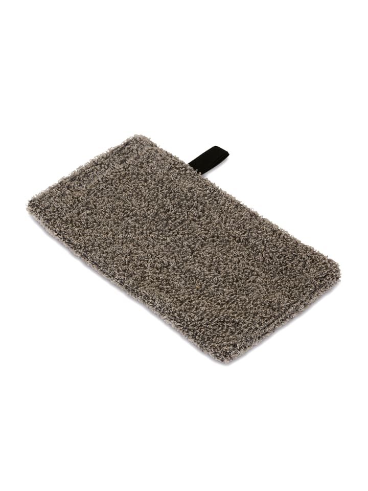 Möve Massage-Waschhandschuh Sauna in nature/black günstig kaufen onesize