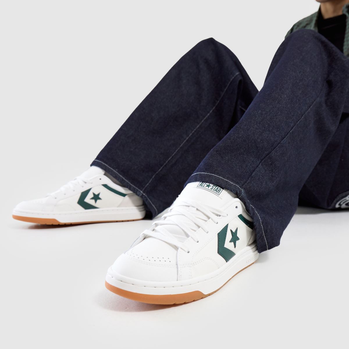 Converse Pro Blaze Classic sportcipő fehér és zöld színben
