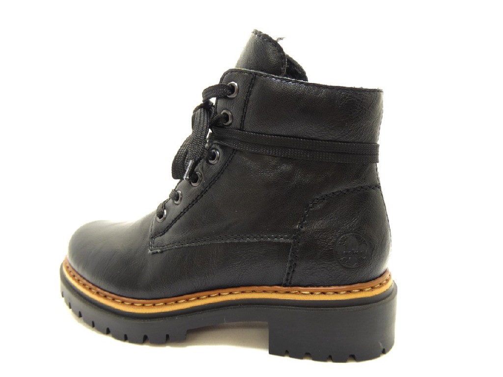 RIEKER Winterstiefel schwarz
