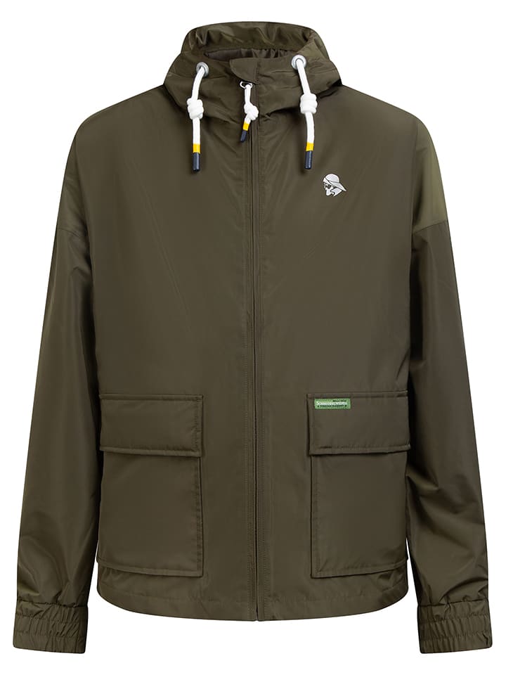 Schmuddelwedda Regenjacke in Khaki günstig kaufen