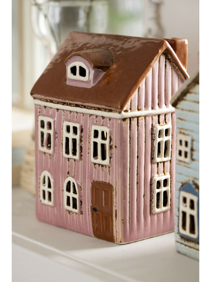 IB Laursen Keramik Haus aus Lichthaus Thorshavn rosa in rosa günstig kaufen onesize