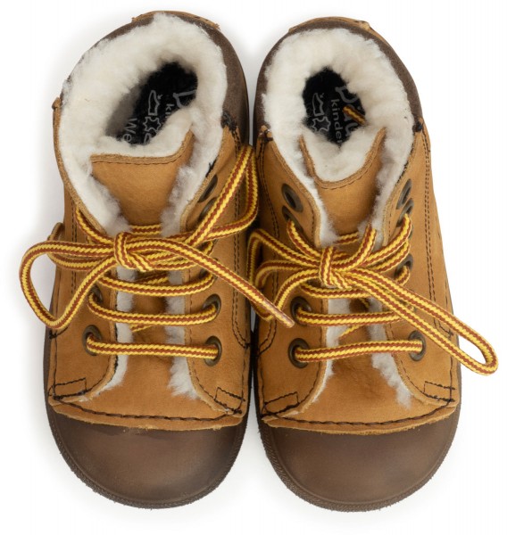 Däumling softie ~ Ecki HighCut Winter Sneaker ~ Cognac