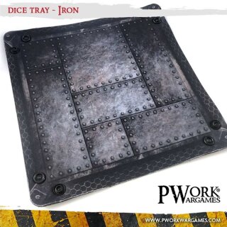 Neoprene Dice Tray: Iron
