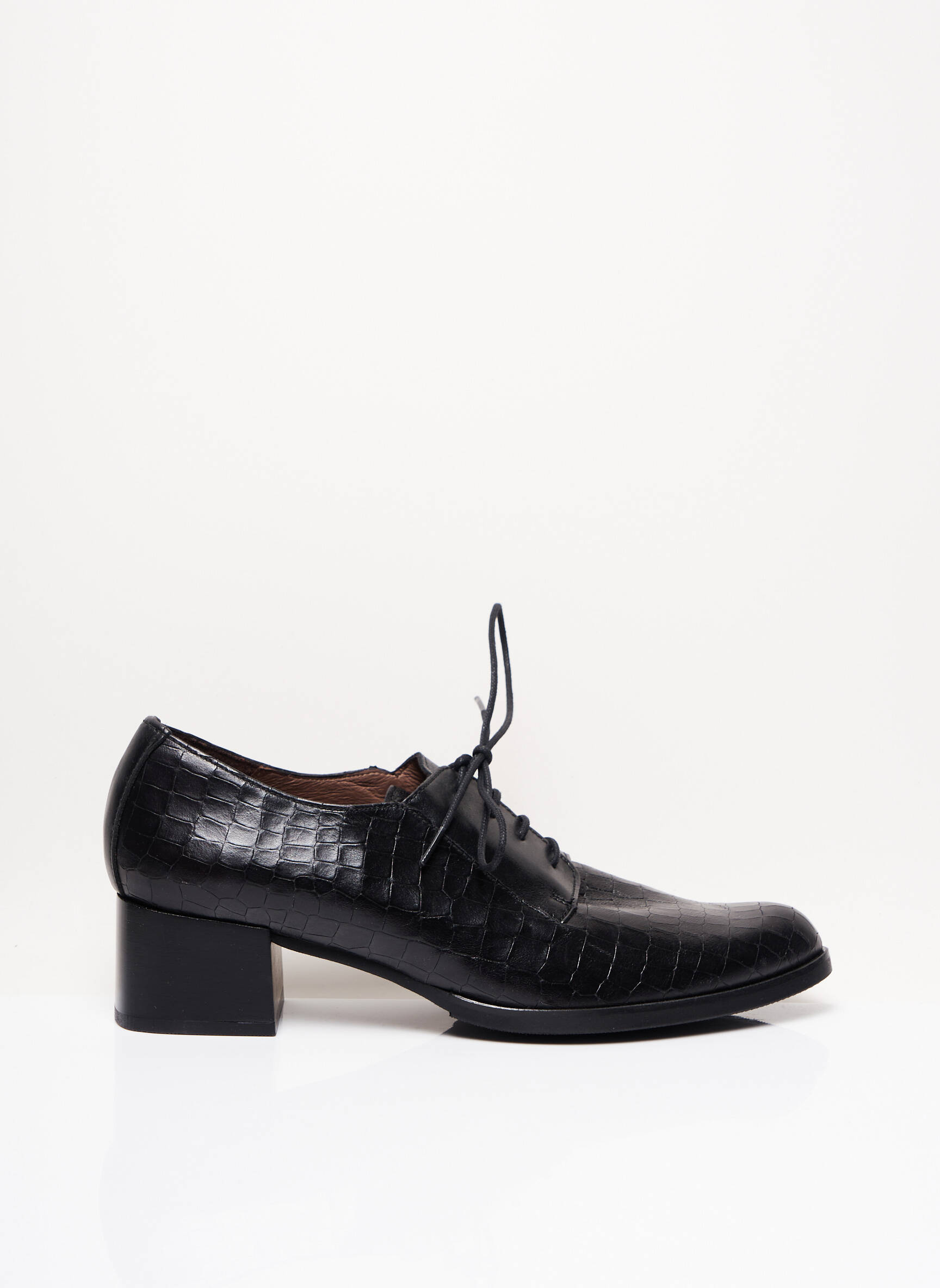 Wonders Derby Femme couleur noir