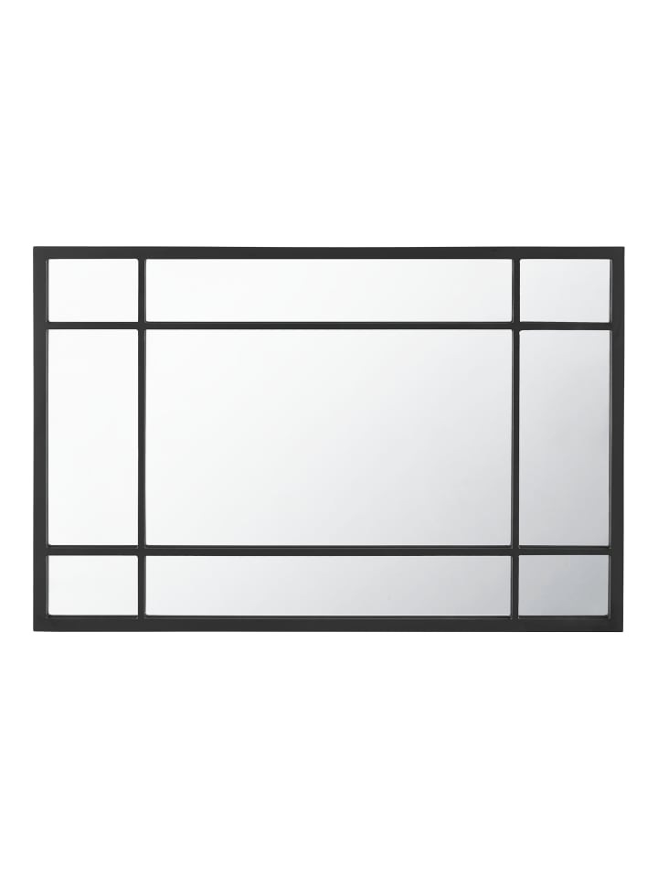 en.casa Wandspiegel Colobraro in Schwarz (B)60cm günstig kaufen onesize