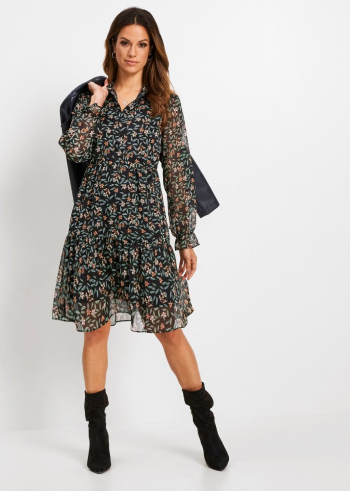 Chiffon Kleid