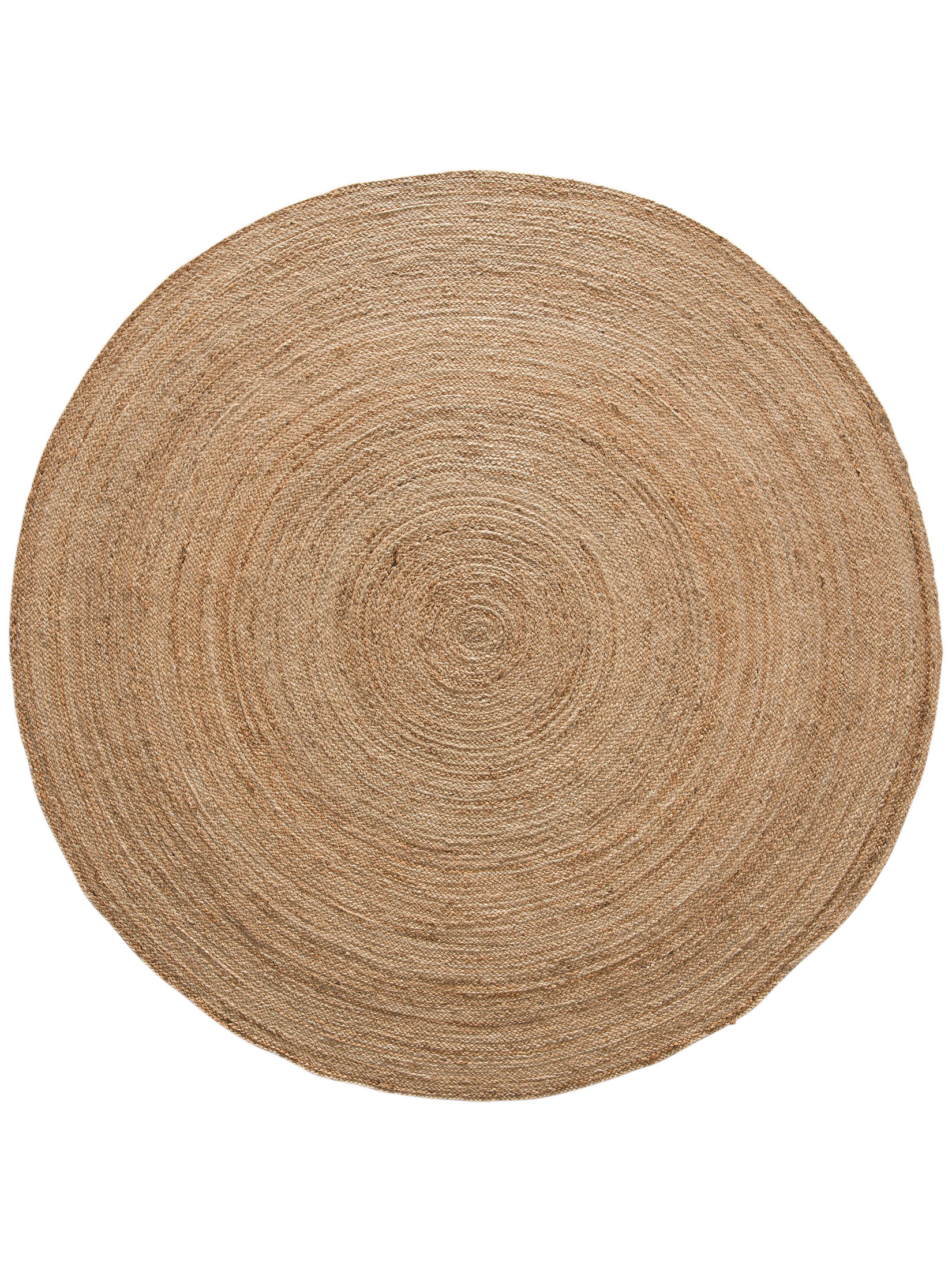 Manacor Jute-Teppich, Dunkelbeige