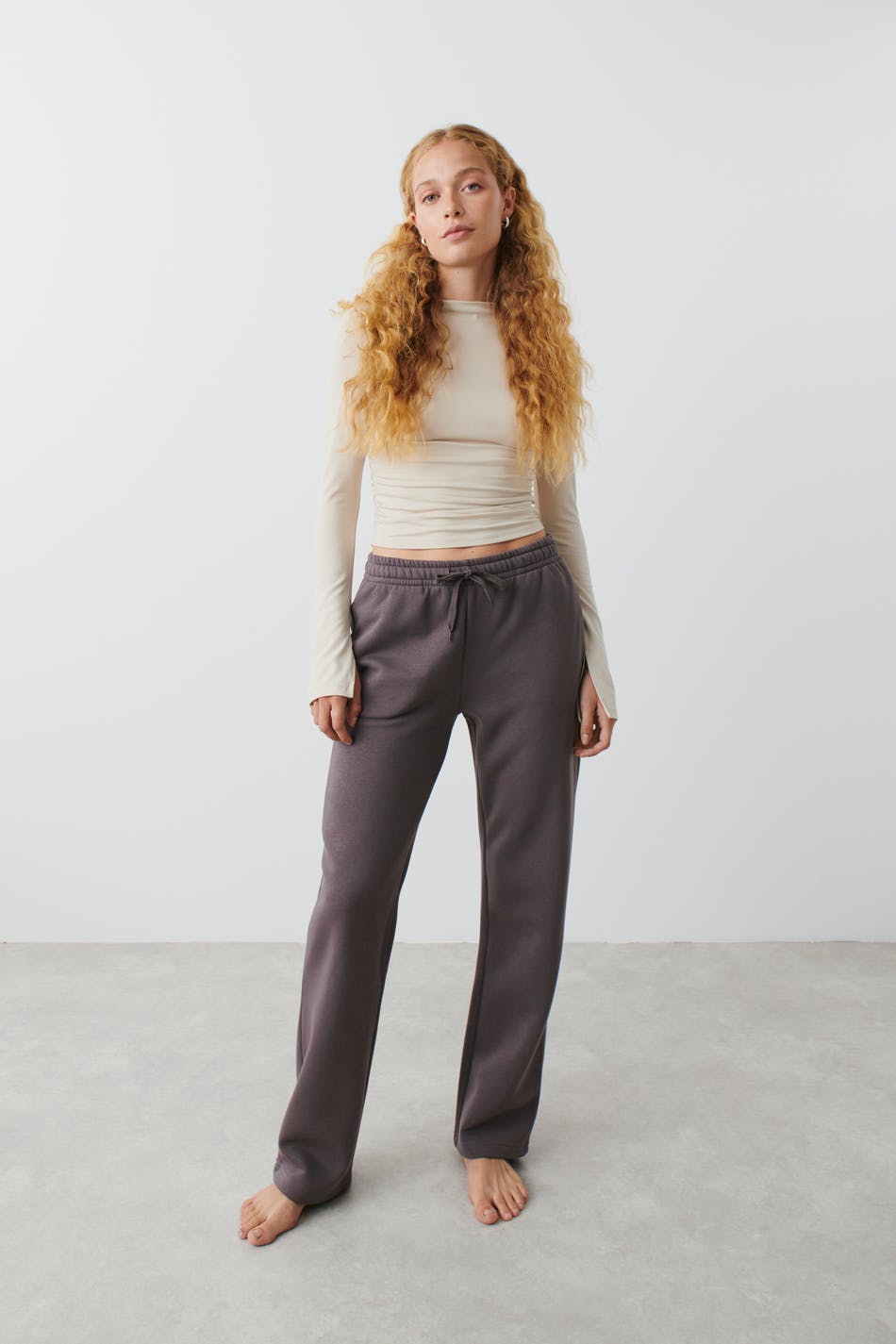 Basic straight sweatpants