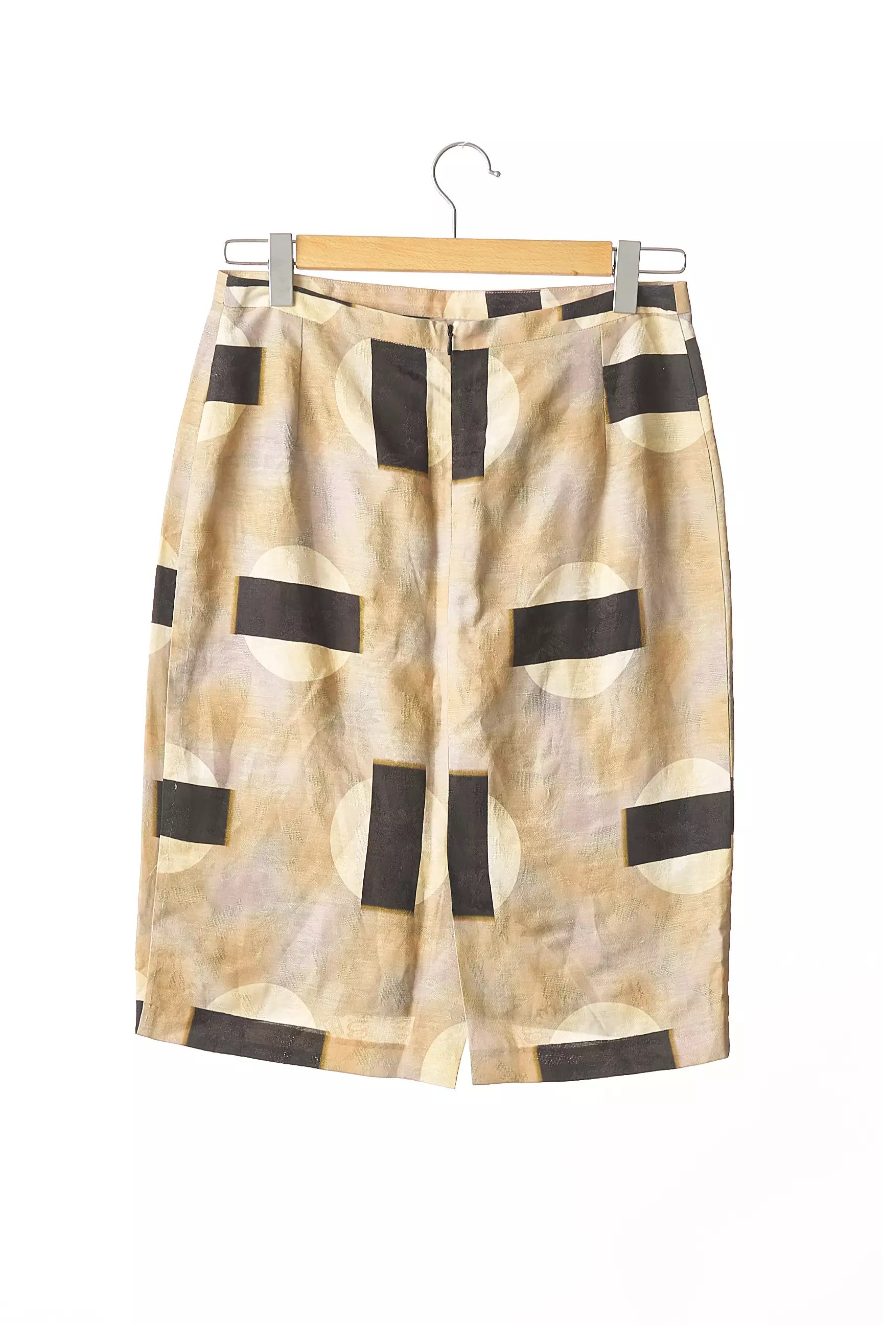 Mooiloop Jupes Mi Longues Femme couleur beige