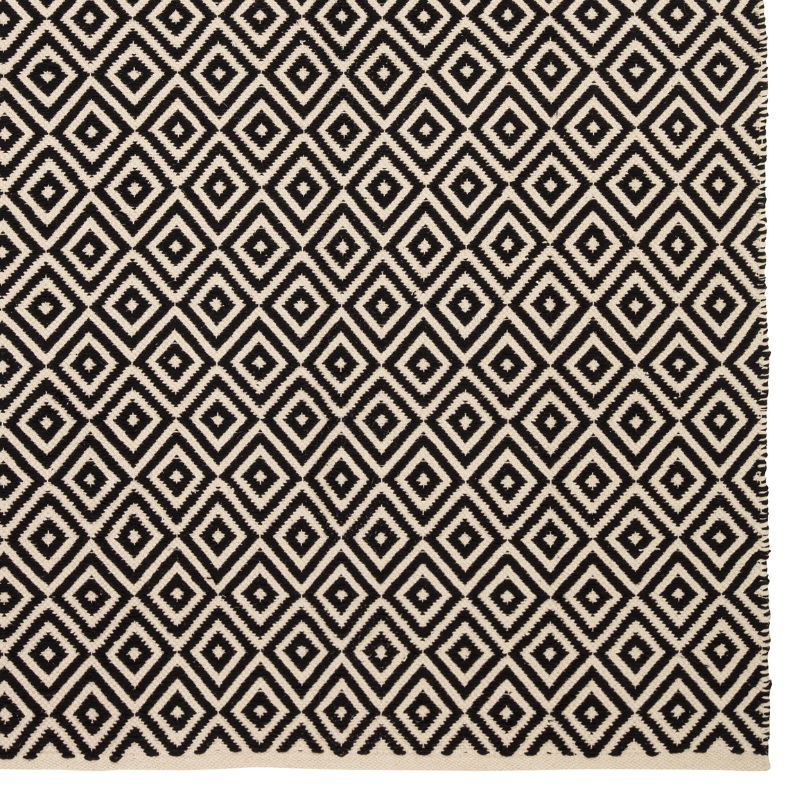 Teppich 120x180 cm mit Rauten