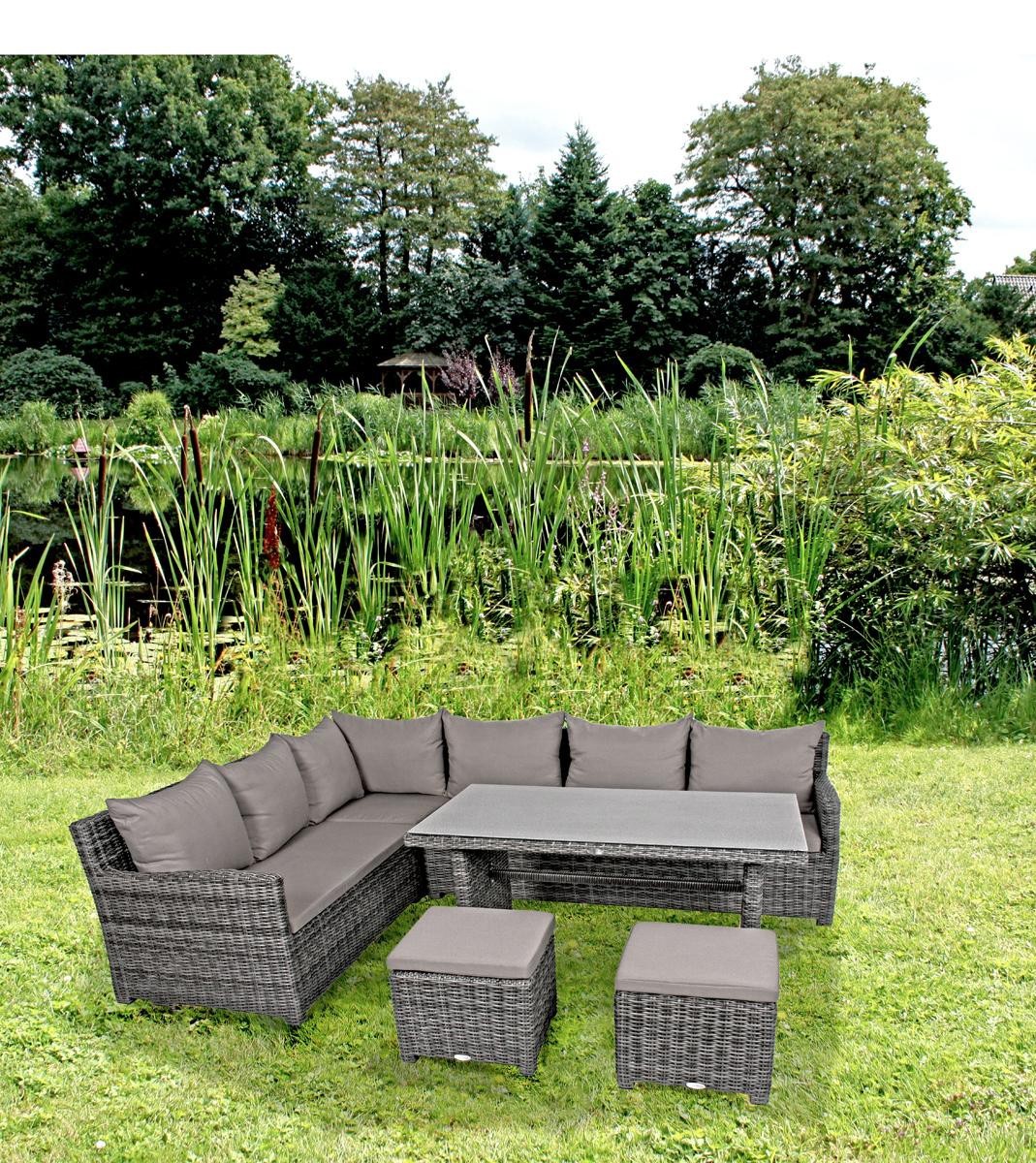 Garden Pleasure Harms Lounge-Eckgruppe OVIEDO