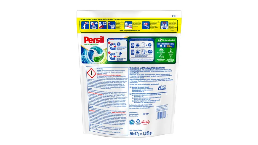 Persil 4in1 Discs Universal Excellence 60WL 1,02kg