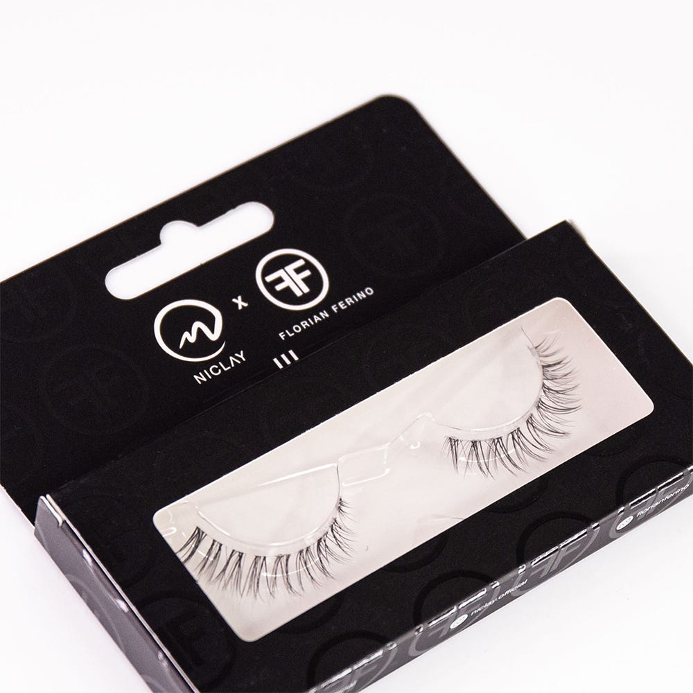 NICLAY by Florian Ferino Wimpernkranz Look 3