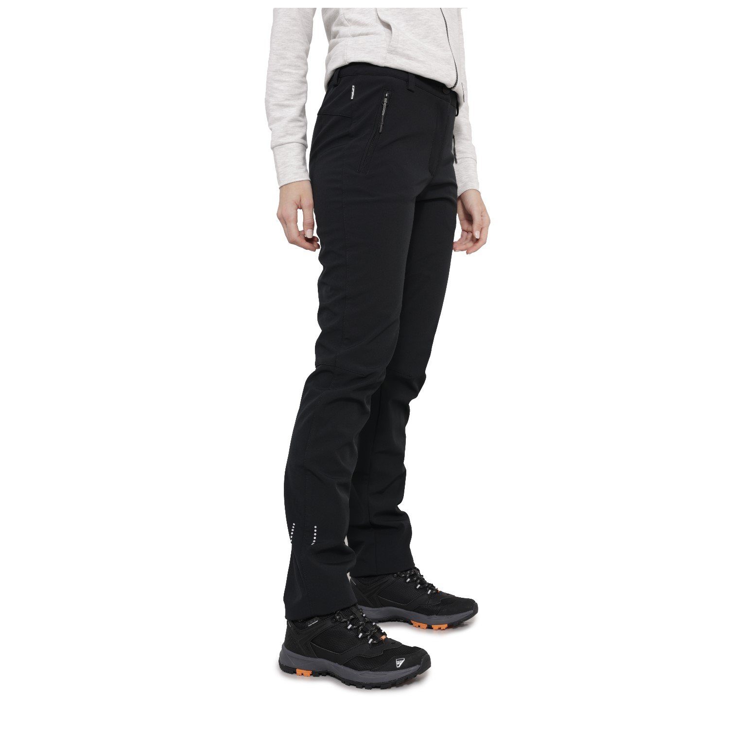 Icepeak Outdoorhose EP Argonia Kurzgrößen Damen mit Fleecefutter (0-tlg)