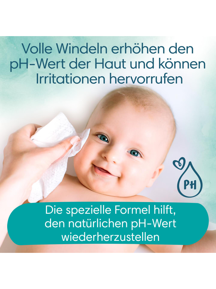 Pampers Pampers Harmonie Protect & Care Feuchttücher 18 Packungen = 792 Feuchttücher günstig kaufen onesize