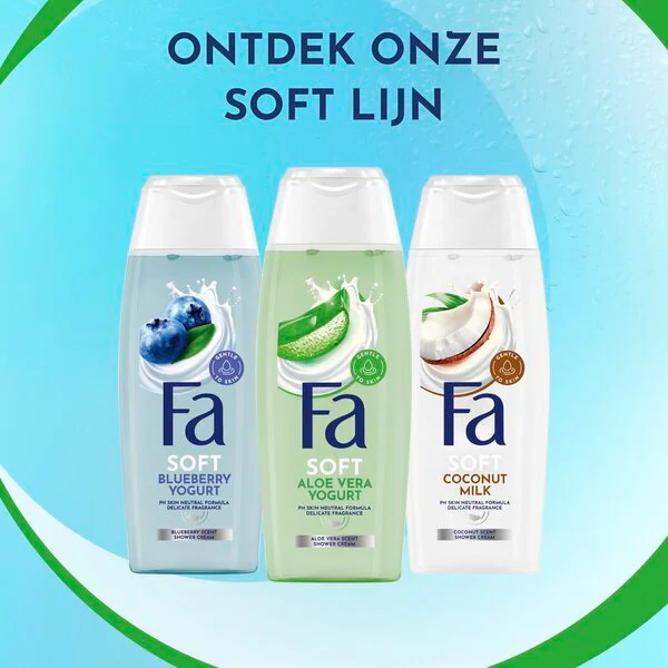 Creme de Banho Fa Iogurte Aloe Vera 250ml