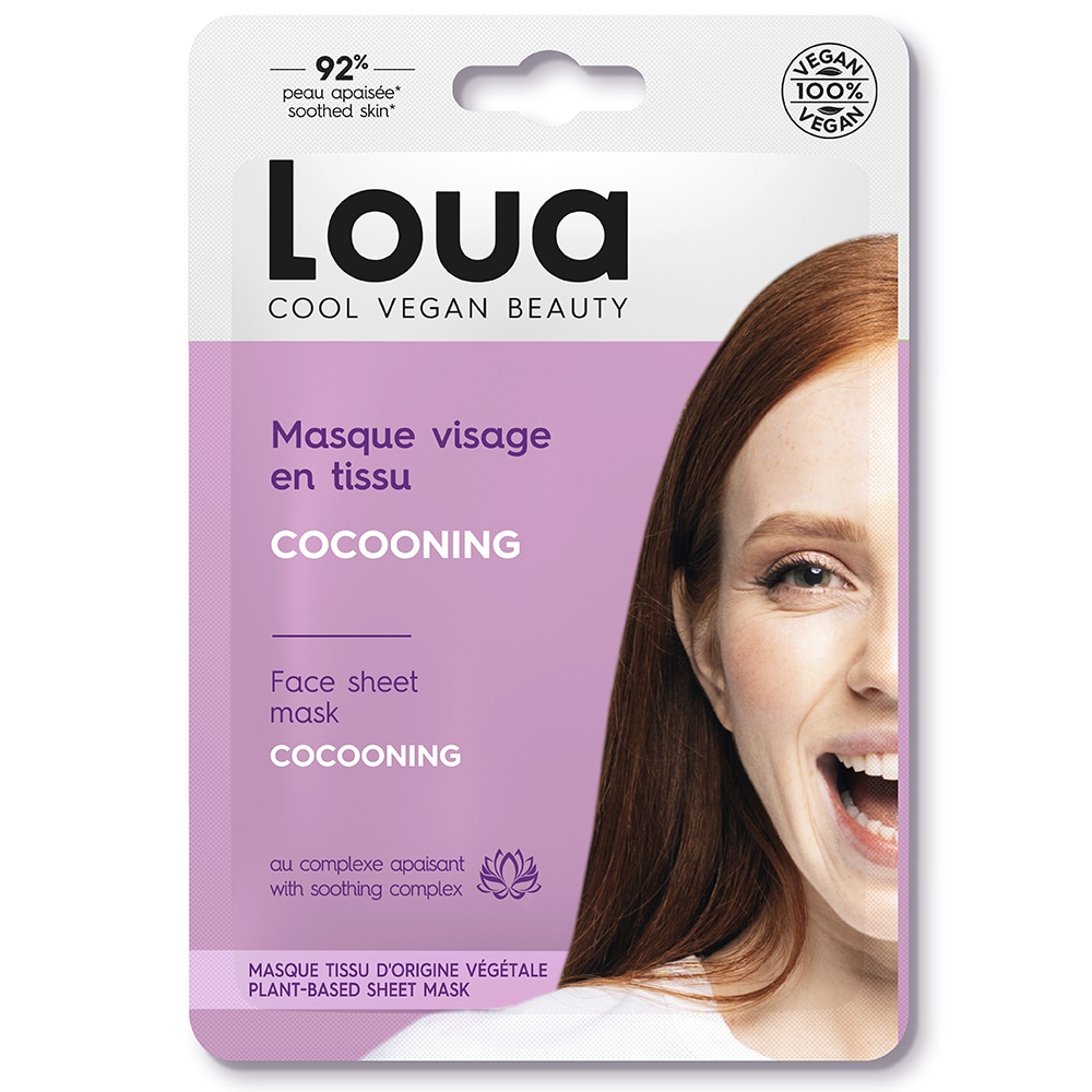 Loua Masque en tissu Visage Cocooning