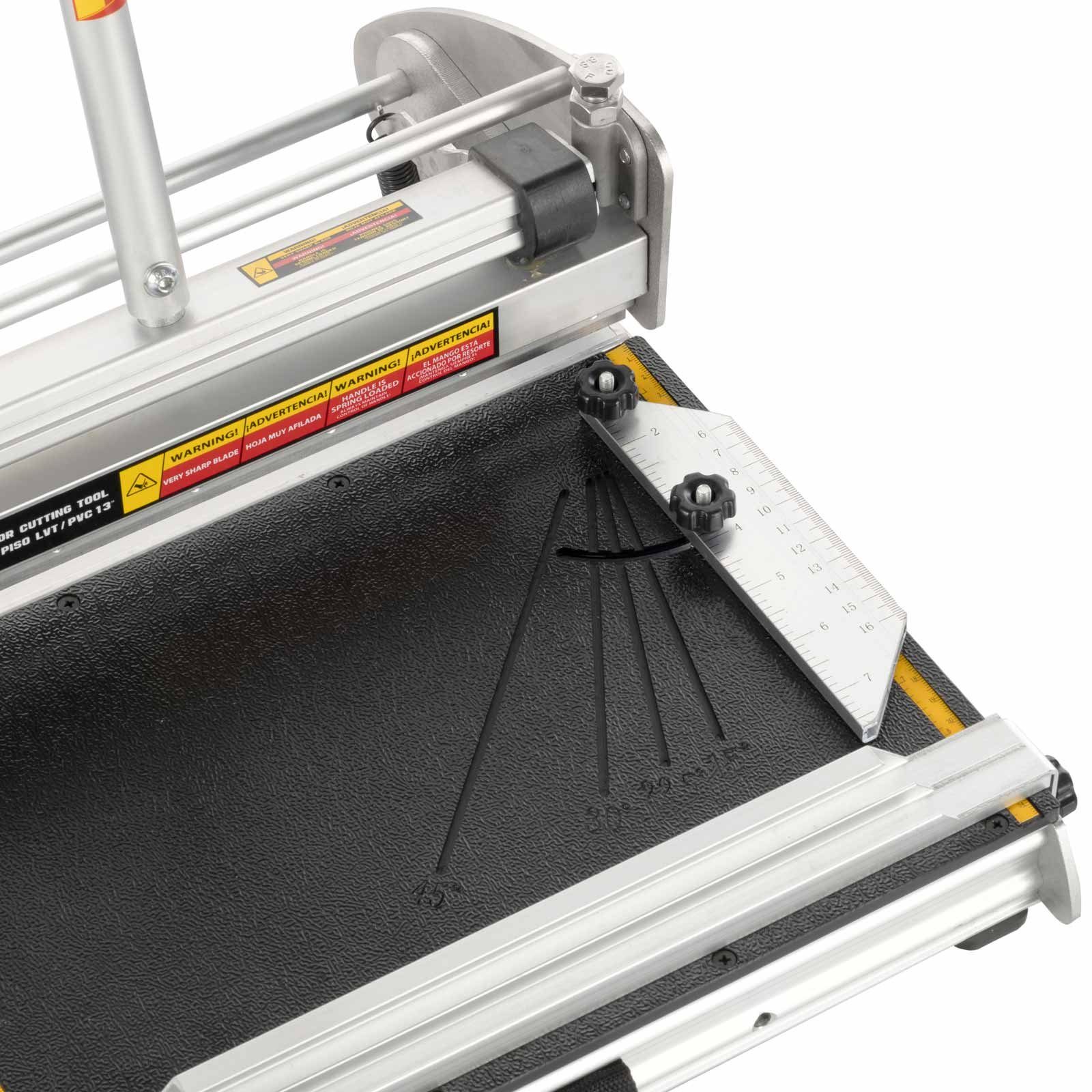 BAUTEC Laminatschneider Designcutter L-360°  Vinyl + Laminat  330mm  Längsschnitte möglich, max. Schnittbreite: 33 in cm, Komplett-Set, GS-TÜV geprüft