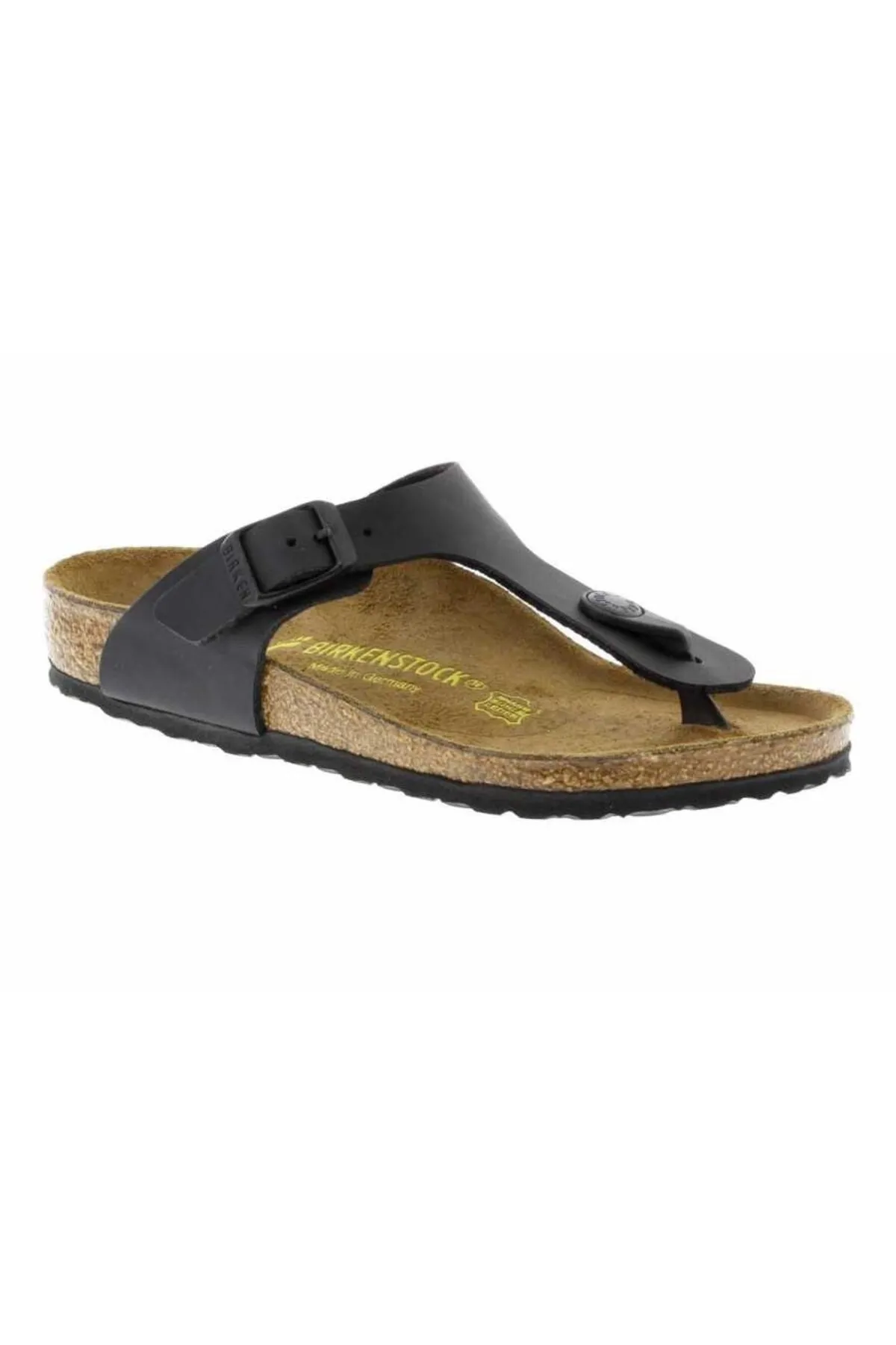 Birkenstock  Gizeh Bf Damen Hausschuhe in schwarz