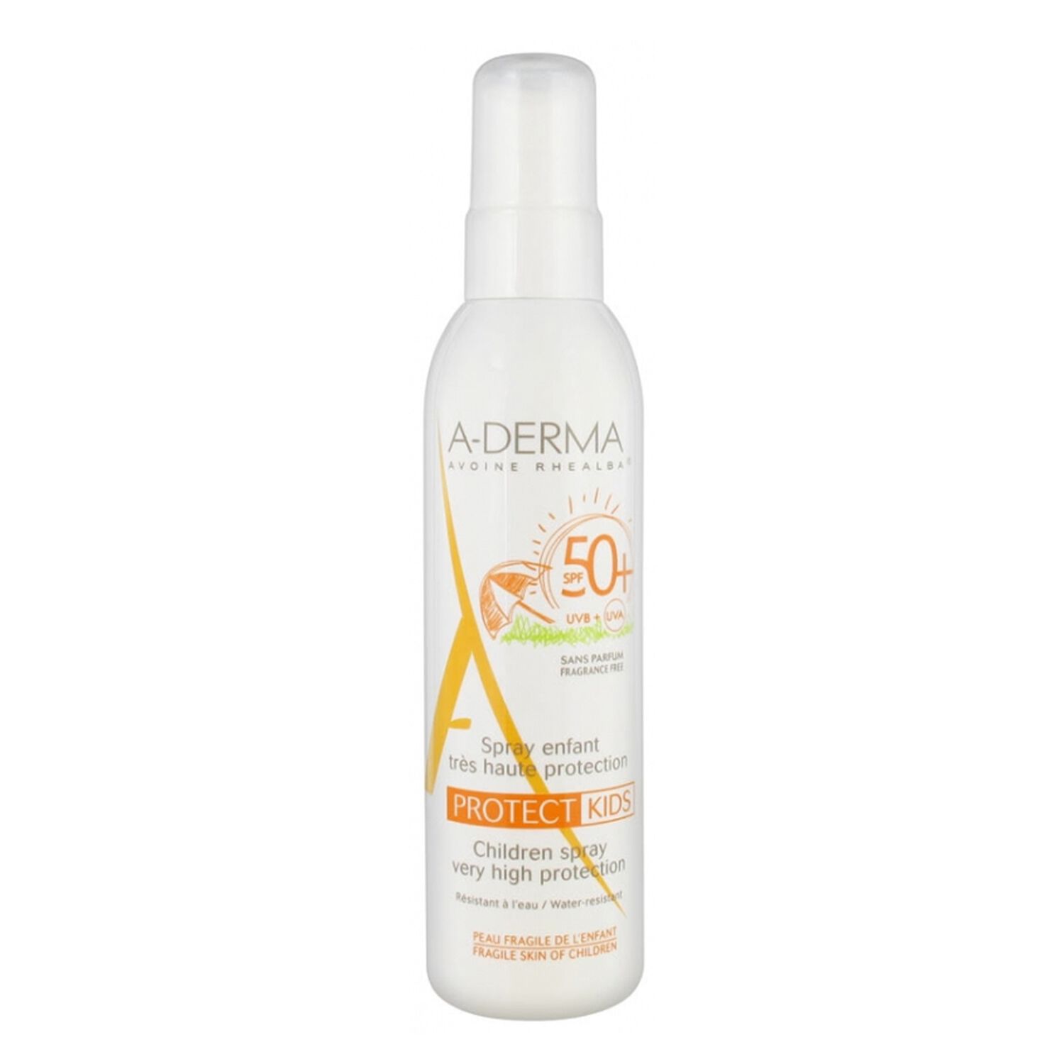 a-derma Protect Kids SPF50+ Spray Très Haute Protection 200 ml