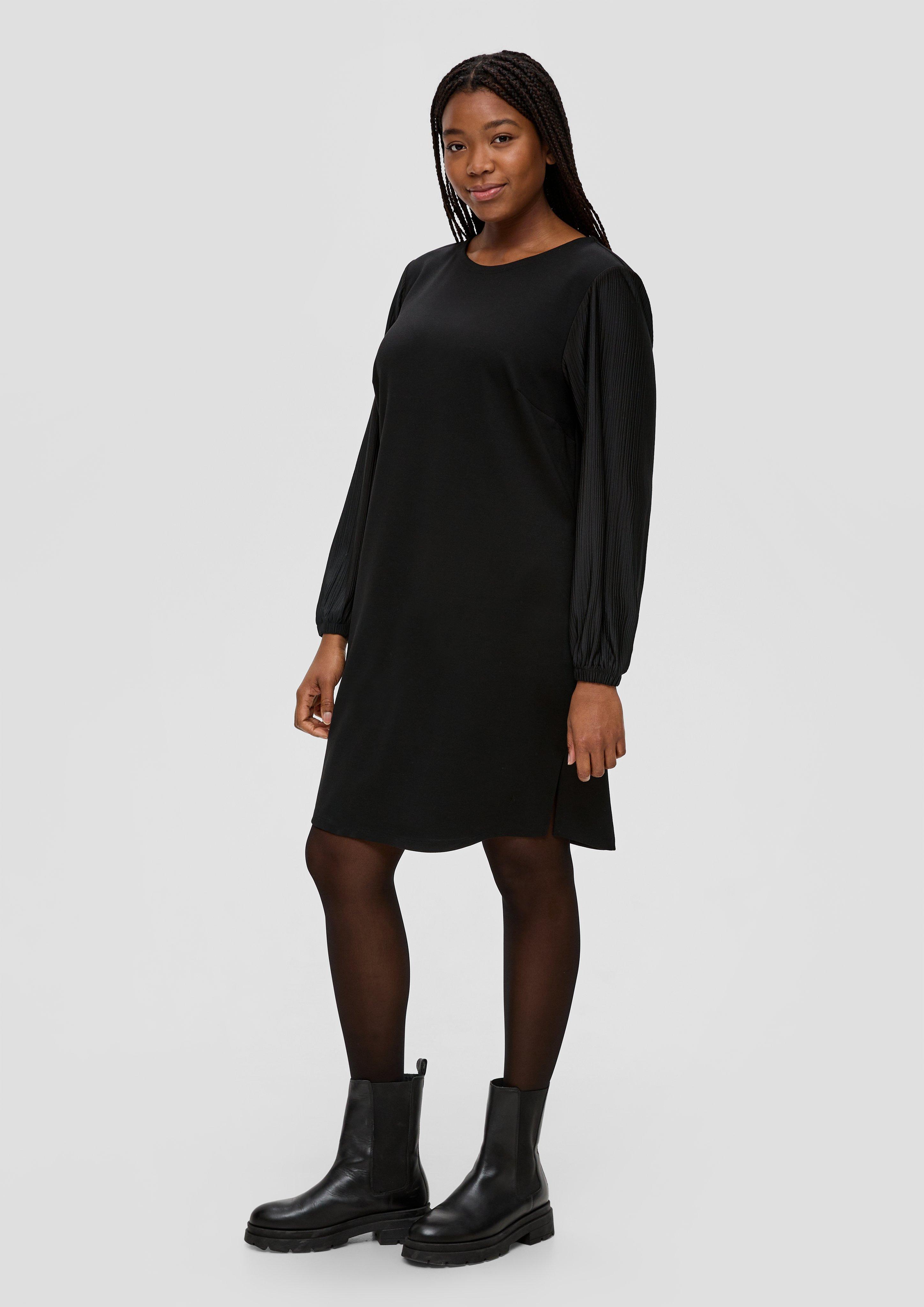 Kleid mit Plisseeärmeln  2138921-9999