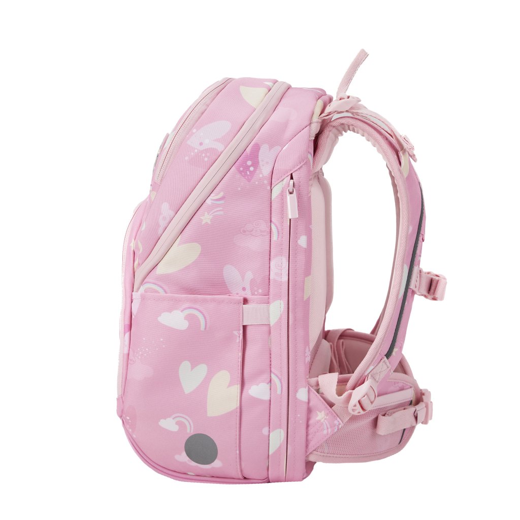 Frii of Norway Ergonomischer Schulrucksack Expand 20-25l Unicorn Pink