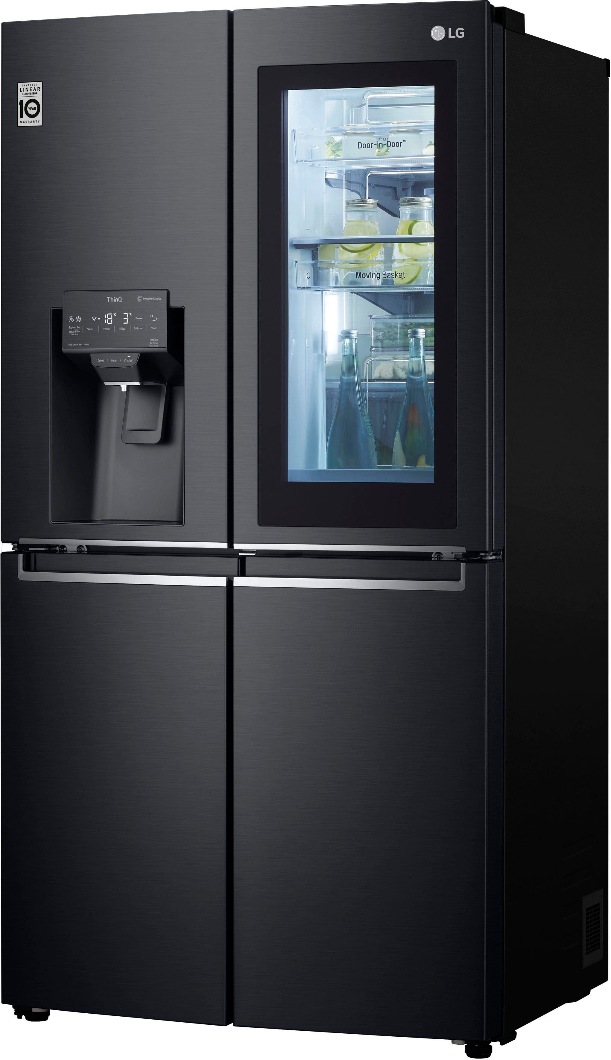 LG Multi Door GMX945MC9F, 179,3 cm hoch, 91,2 cm breit