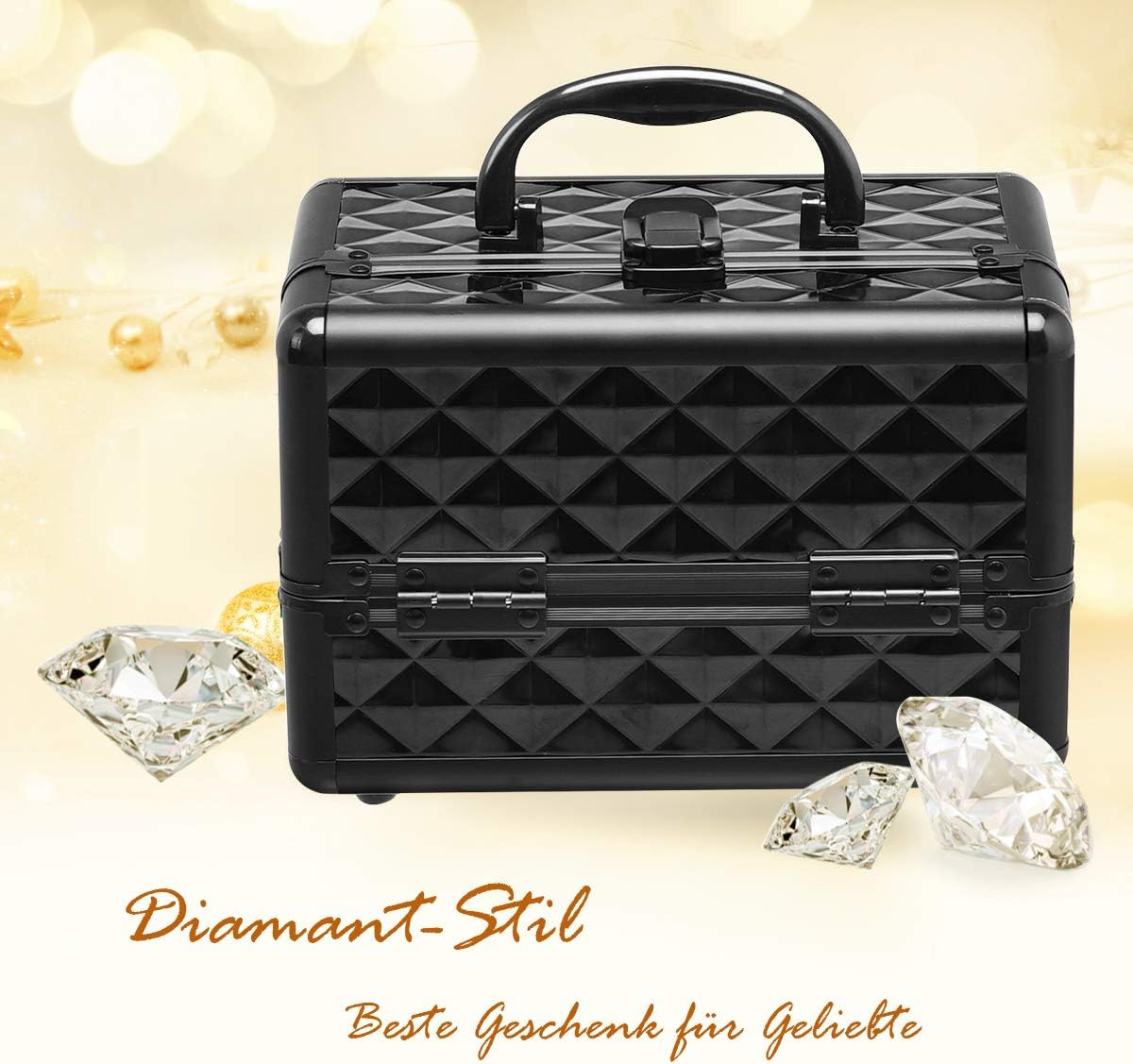 Costway COSTWAY Beauty Case Schminkkoffer Kosmetikkoffer