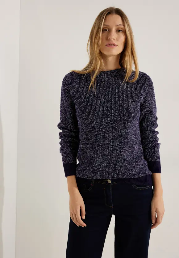 CECIL Mouliné Pullover