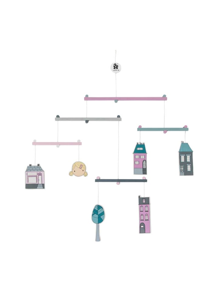 Sebra Baby Holzmobile Stadt Mädchen 76 cm hoch günstig kaufen onesize