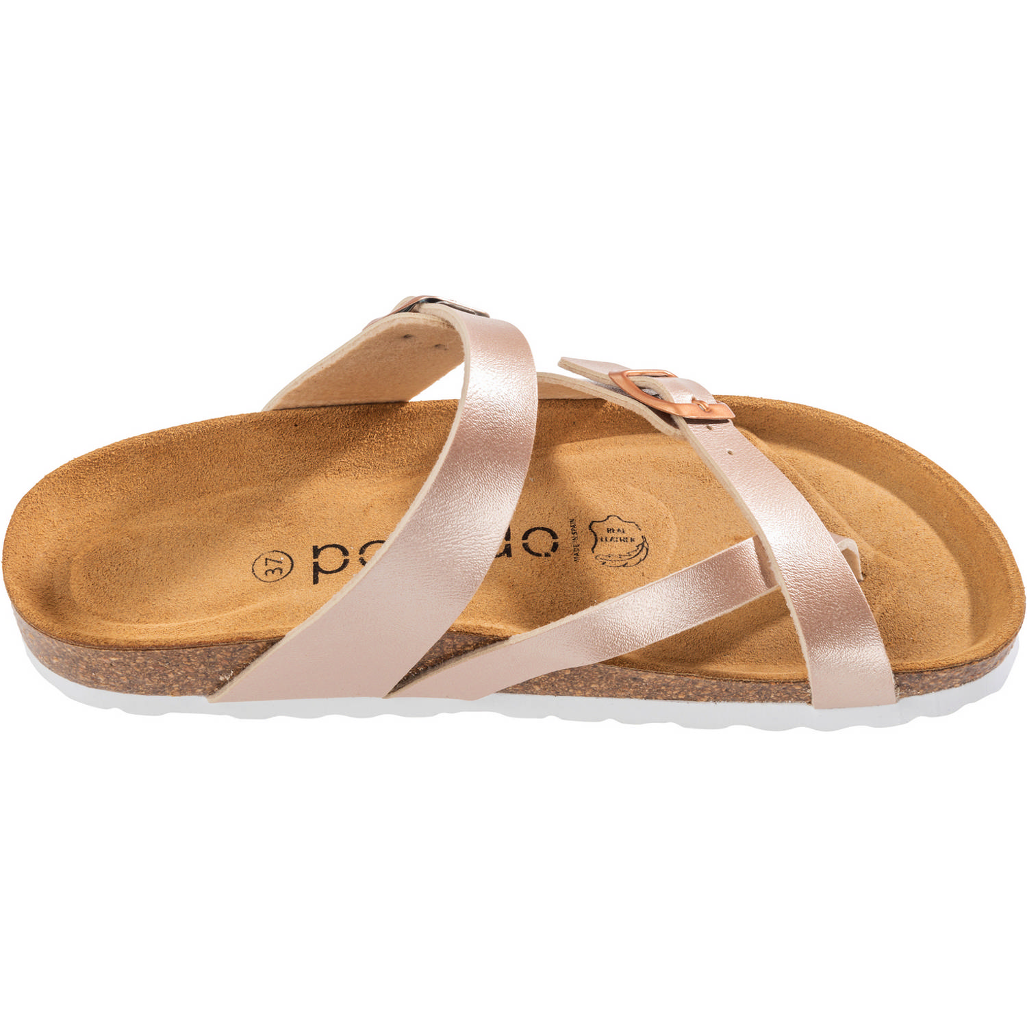 Palado Cres Metallic, Pantoletten, Damen, Rose