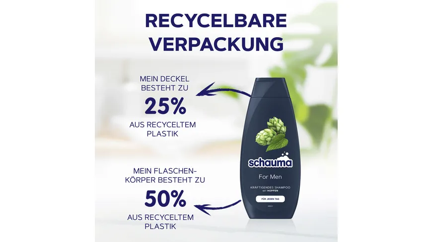 Schauma Shampoo For Men 400 ml