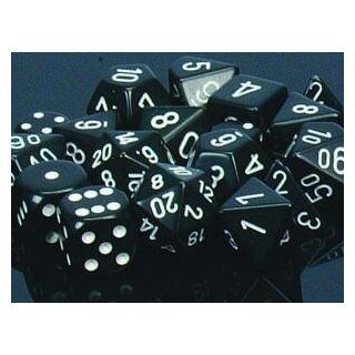 Black-white 12xW6 16mm (undurchsichtig)