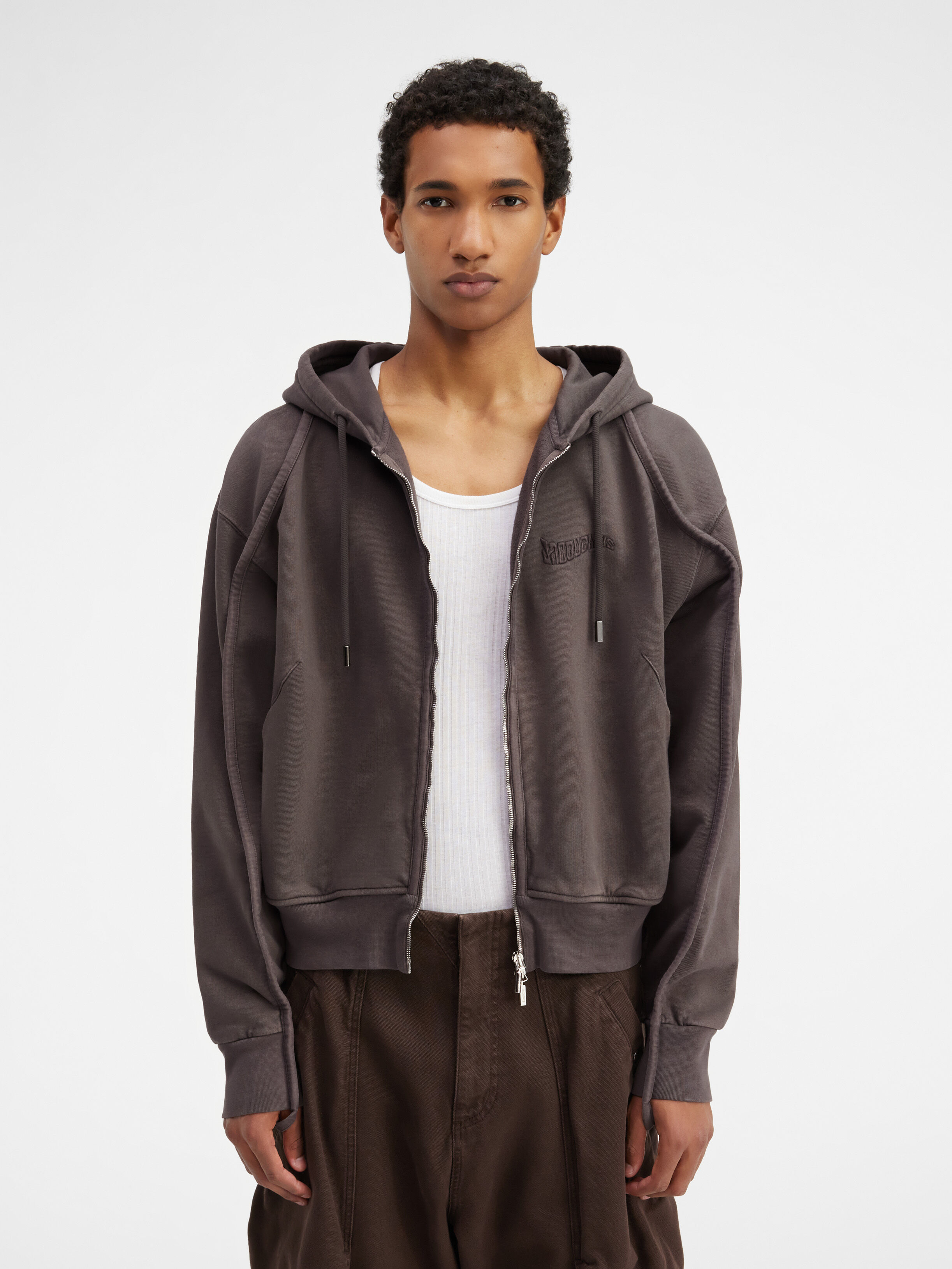 Le sweater Camargue zippé