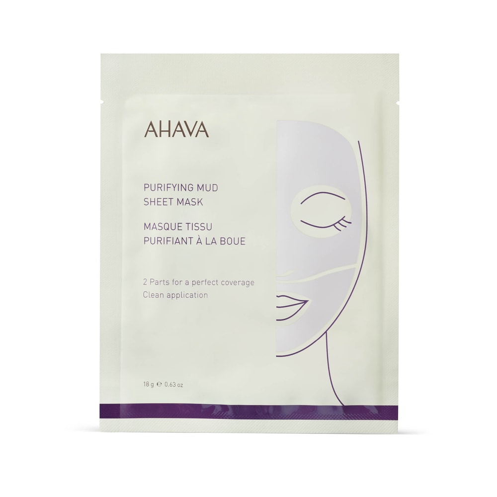 AHAVA Purifying Mud Sheet Mask Masque tissu