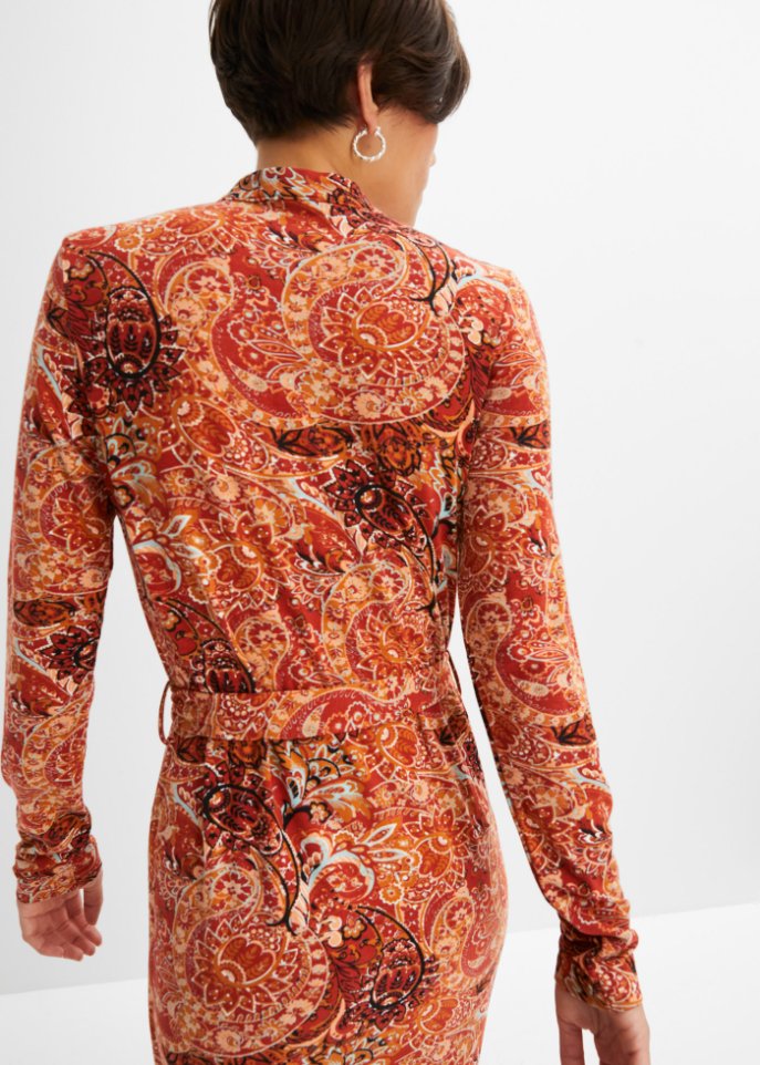 Shirtkleid mit Paisleydruck