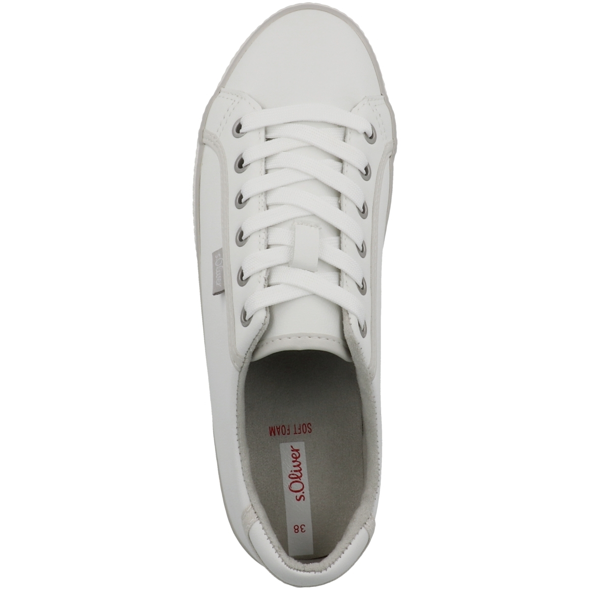 s.Oliver 5-23635-28 Sneaker Low weiss