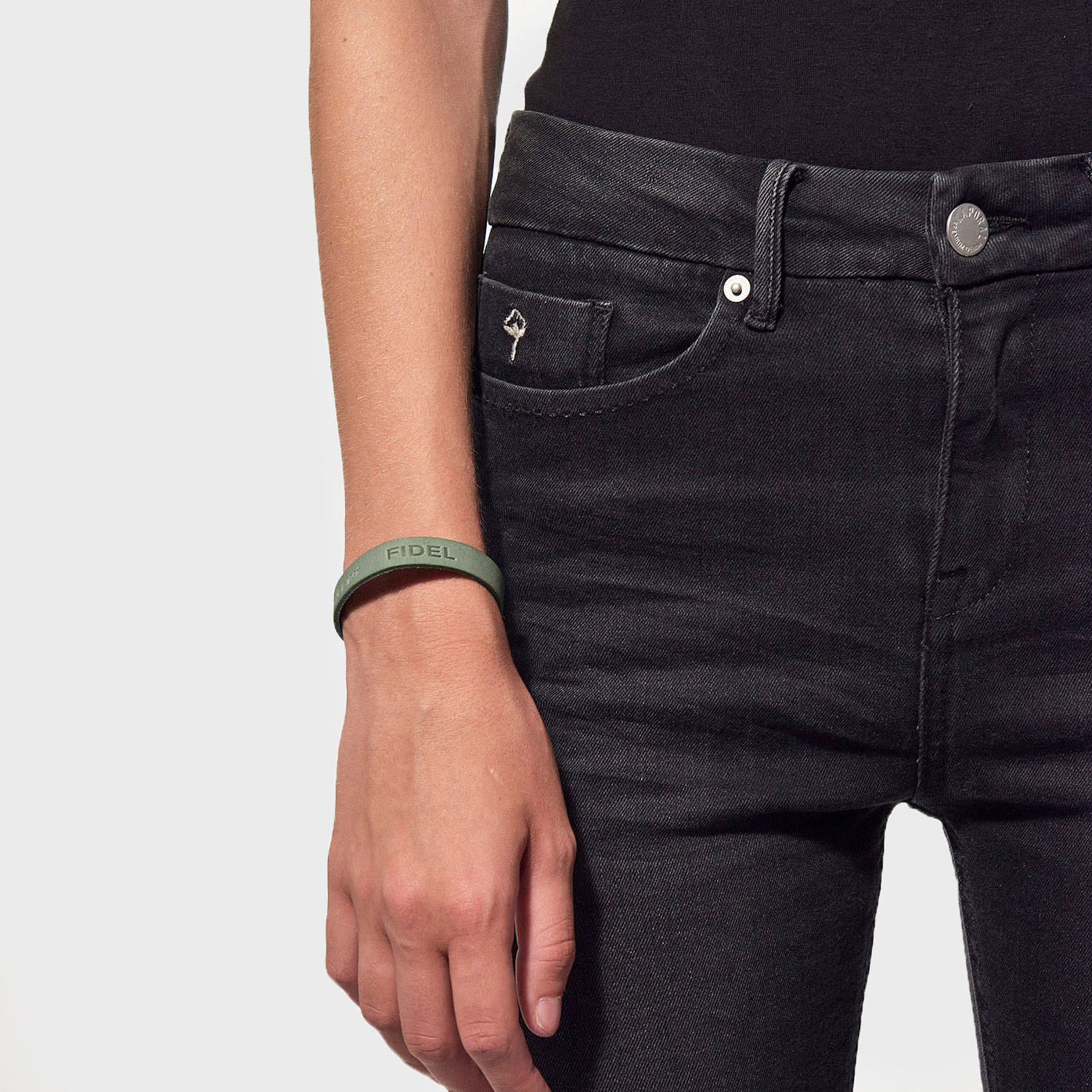 FIDEL  Jean demi slim Femme
