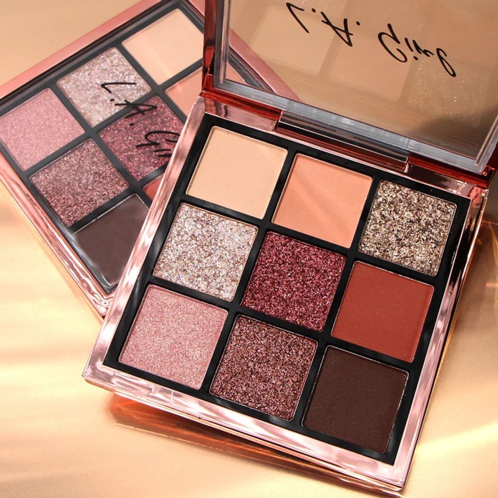 Paleta LA Girl cu 9 farduri de pleoape foarte pigmentate