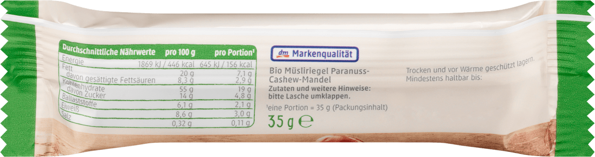 Müsliriegel, Hafer Nuss, 3er Pack, 105 g